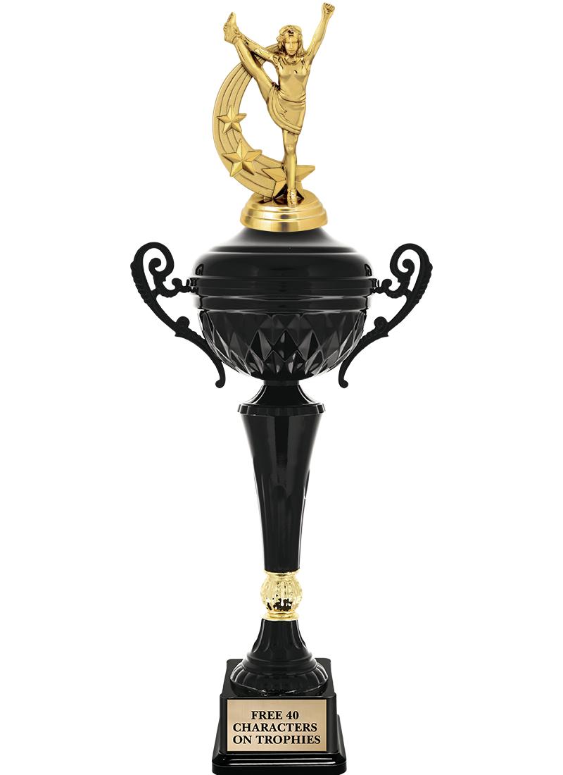 17.4" ONYX BLACK CUP TR W/FIG