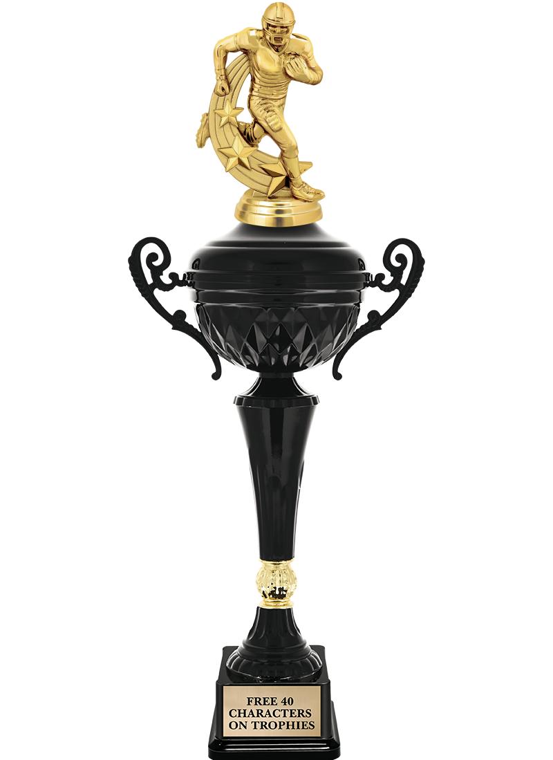 17.4" ONYX BLACK CUP TR W/FIG