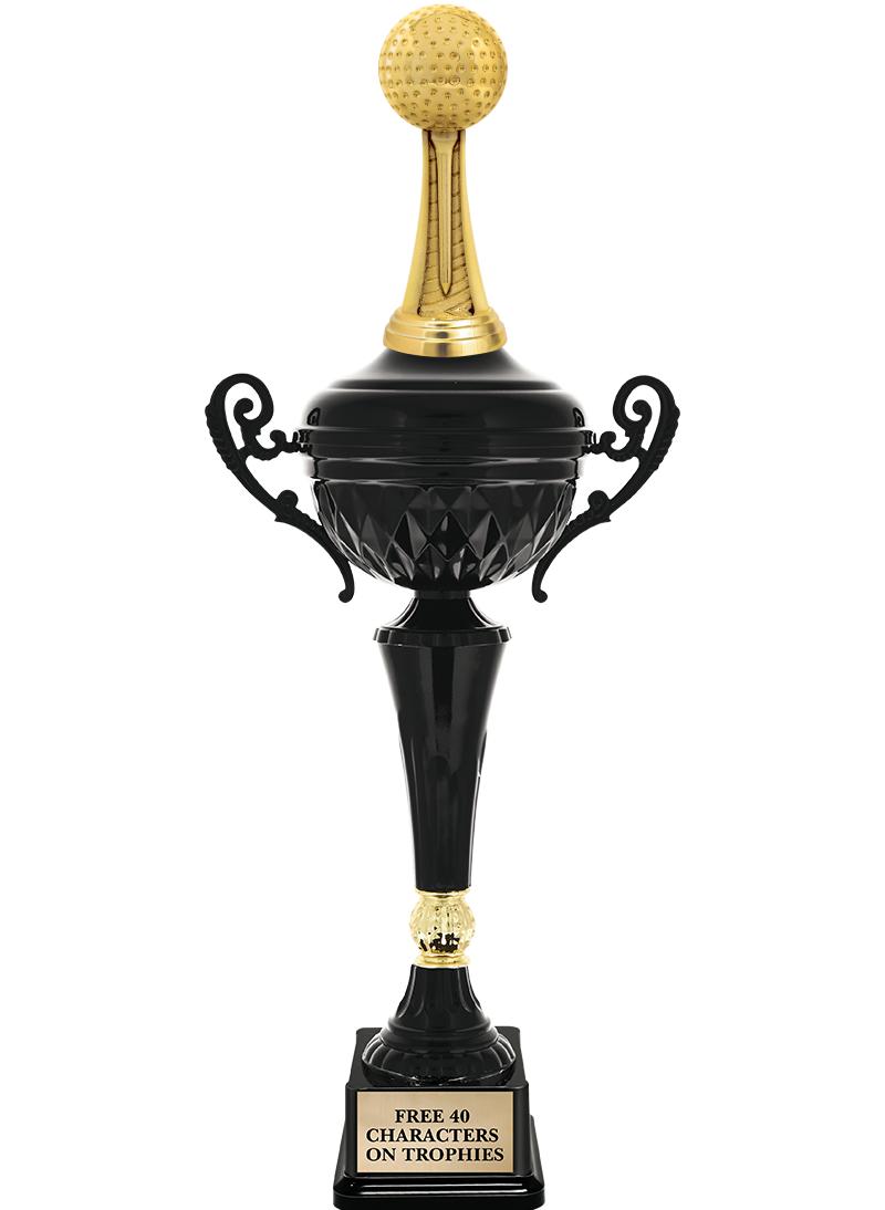 17.4" ONYX BLACK CUP TR W/FIG