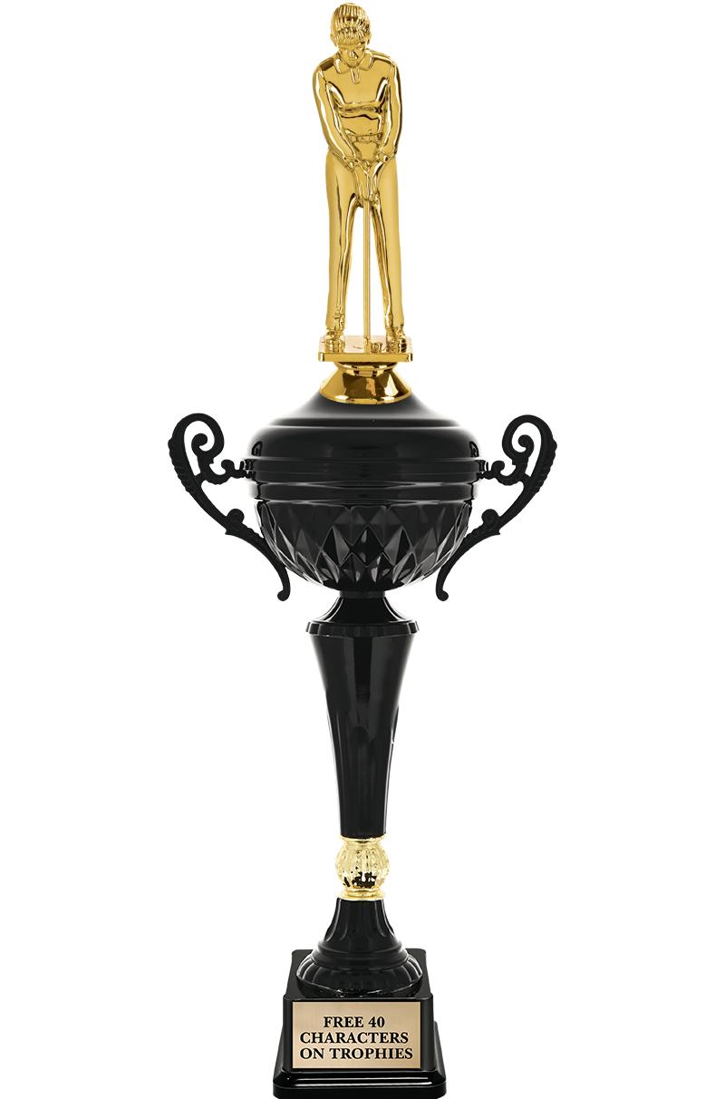 17.4" ONYX BLACK CUP TR W/FIG