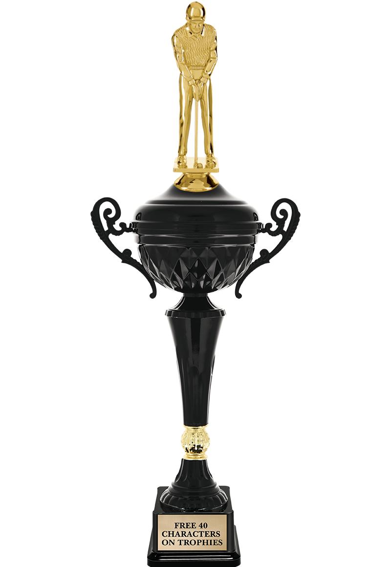 17.4" ONYX BLACK CUP TR W/FIG