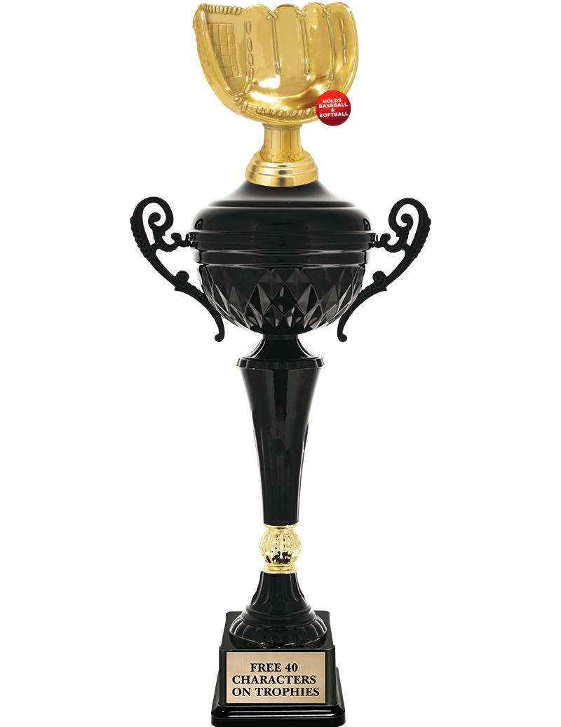 17.4" ONYX BLACK CUP TR W/FIG