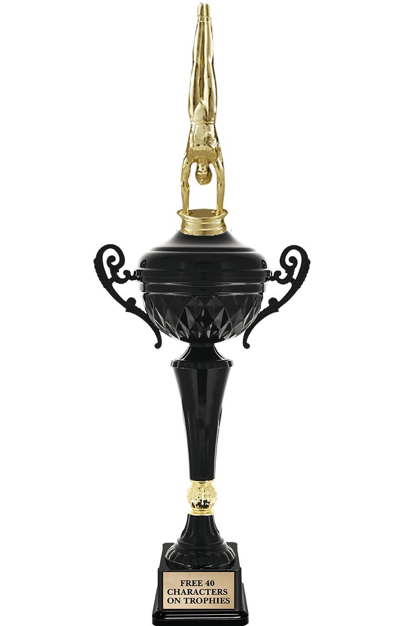 17.4" ONYX BLACK CUP TR W/FIG