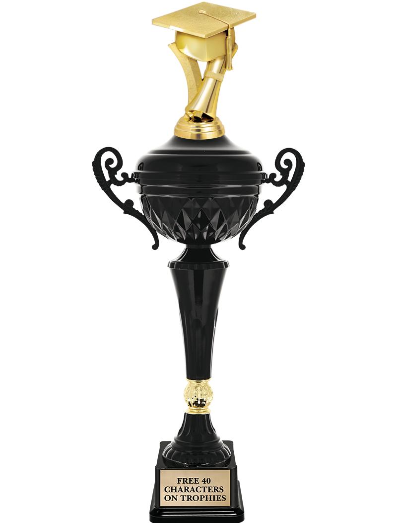 17.4" ONYX BLACK CUP TR W/FIG