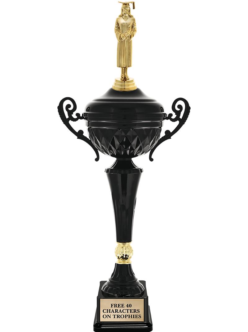 17.4" ONYX BLACK CUP TR W/FIG