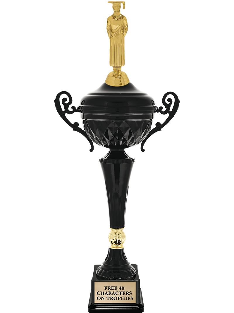 17.4" ONYX BLACK CUP TR W/FIG