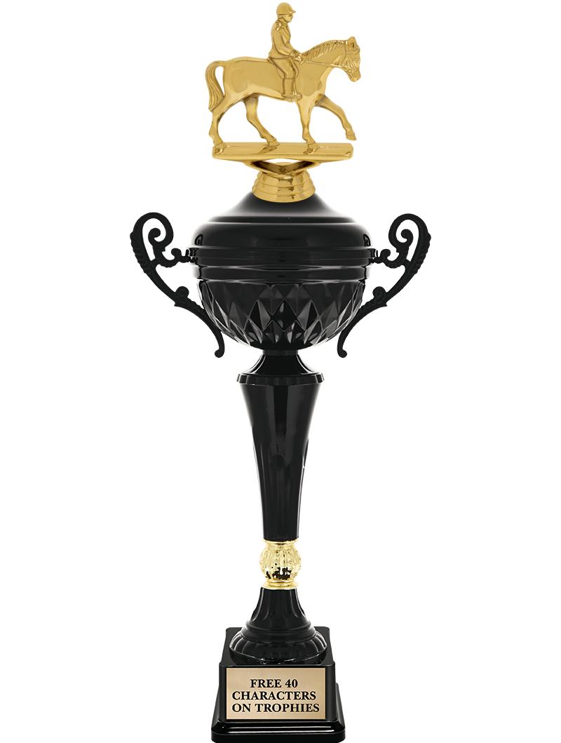 17.4" ONYX BLACK CUP TR W/FIG