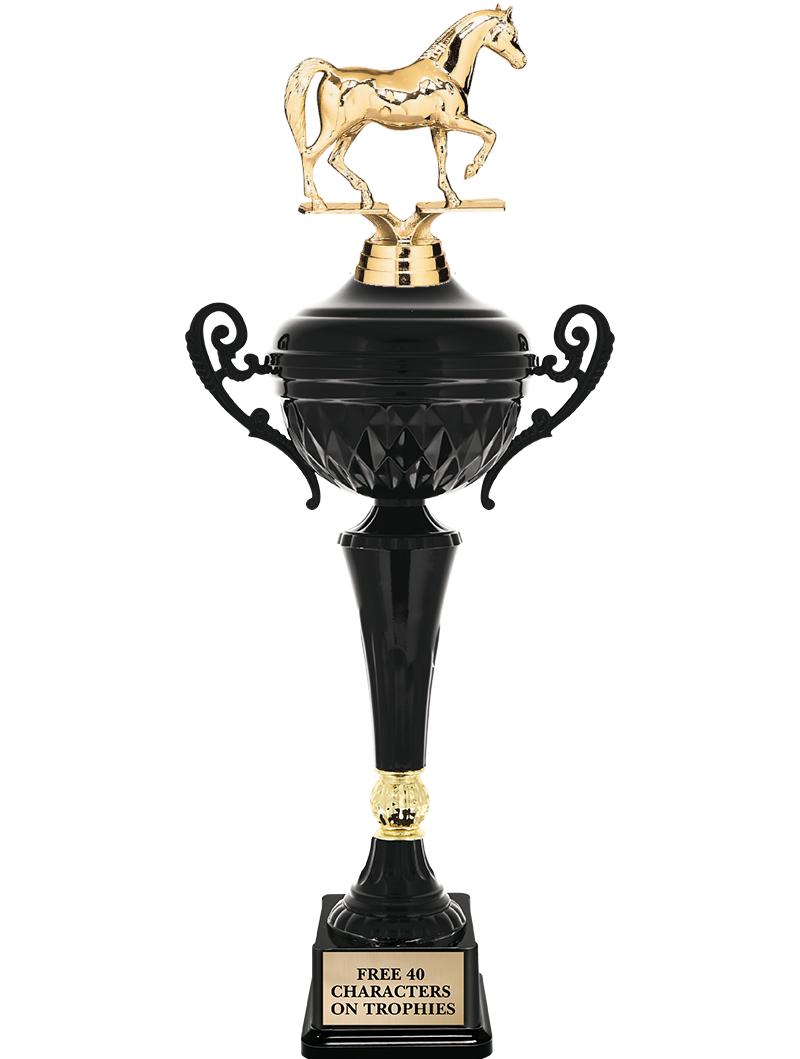 17.4" ONYX BLACK CUP TR W/FIG