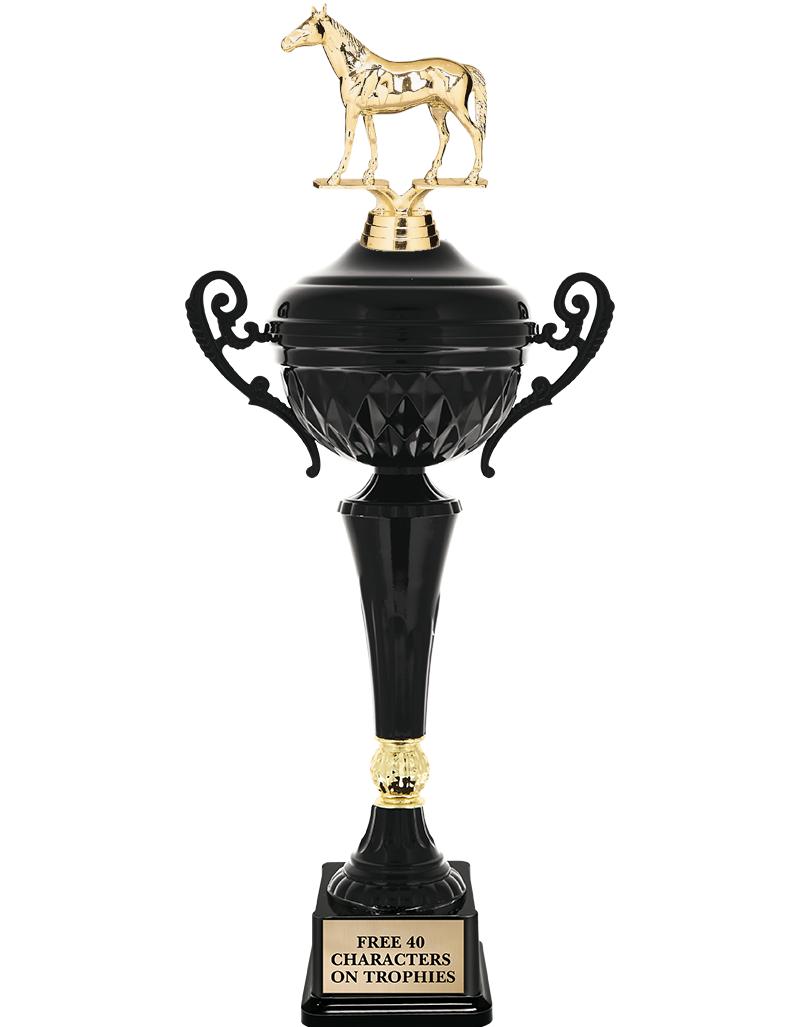 17.4" ONYX BLACK CUP TR W/FIG