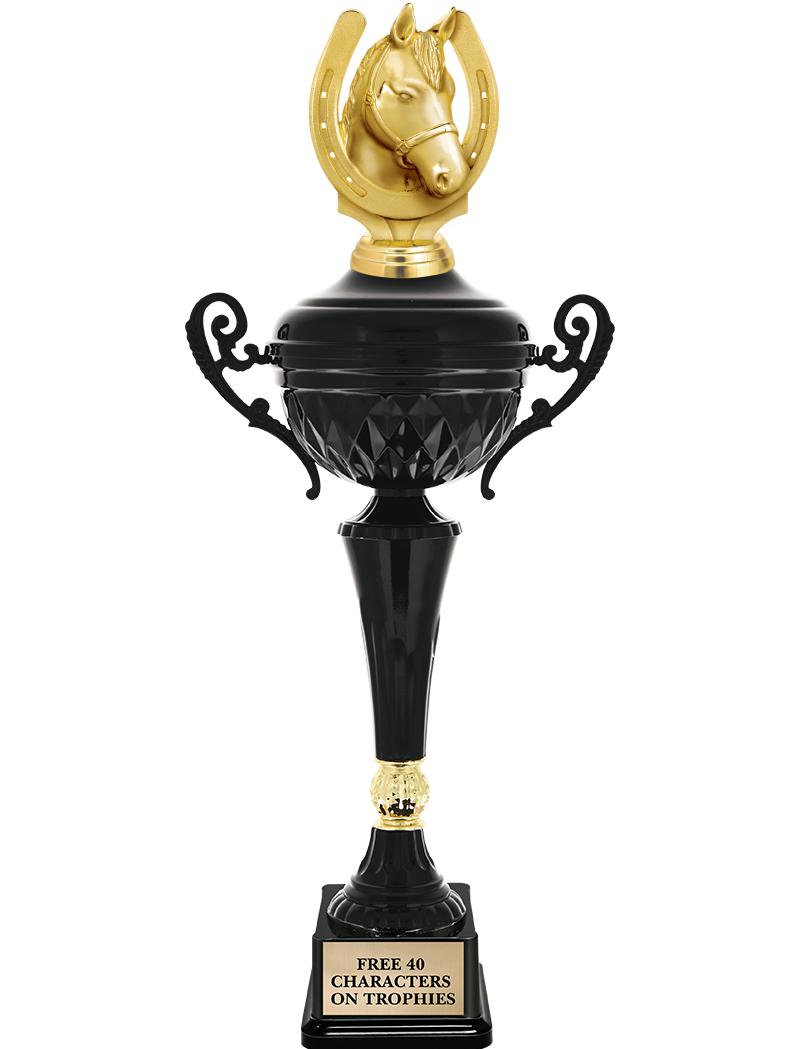 17.4" ONYX BLACK CUP TR W/FIG