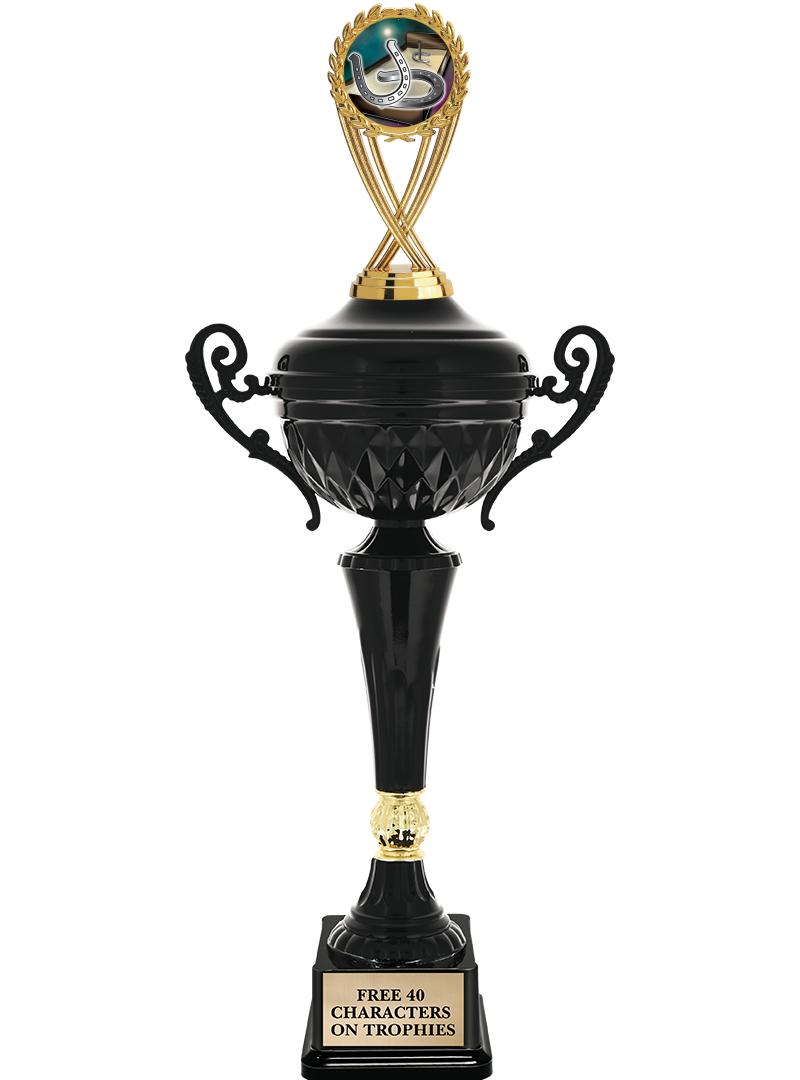 17.4" ONYX BLACK CUP TR W/FIG