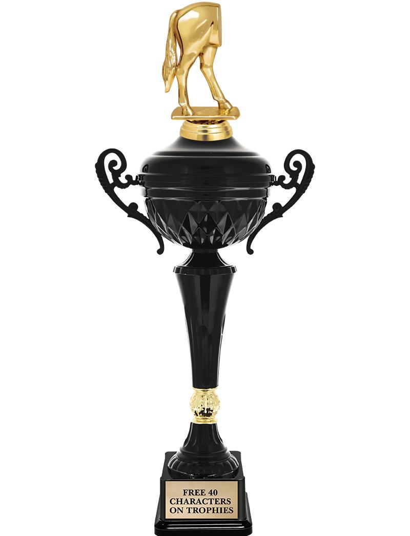 17.4" ONYX BLACK CUP TR W/FIG