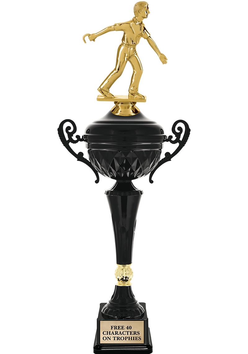 17.4" ONYX BLACK CUP TR W/FIG