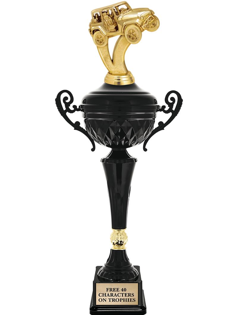 17.4" ONYX BLACK CUP TR W/FIG