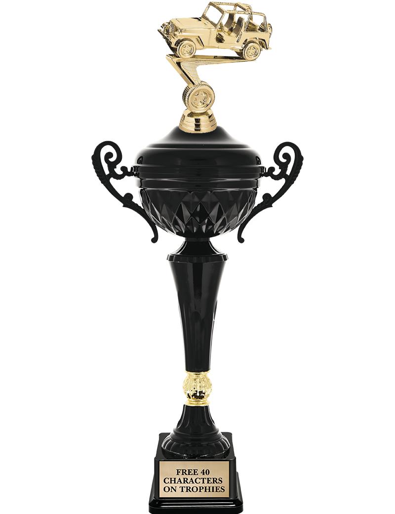 17.4" ONYX BLACK CUP TR W/FIG