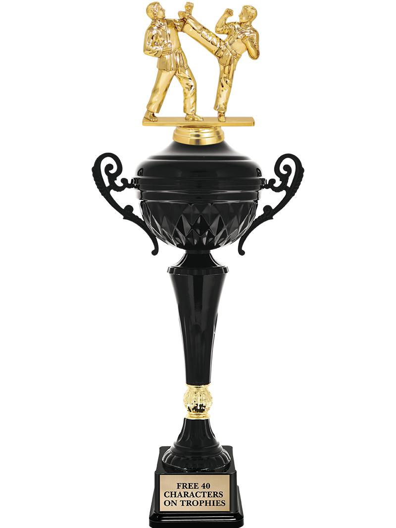 17.4" ONYX BLACK CUP TR W/FIG