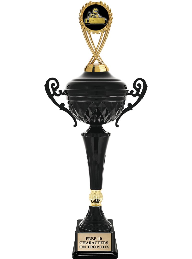 17.4" ONYX BLACK CUP TR W/FIG