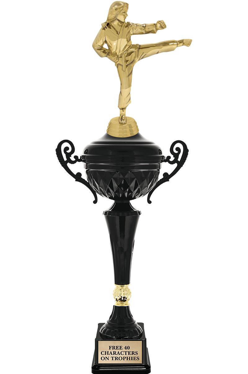 17.4" ONYX BLACK CUP TR W/FIG