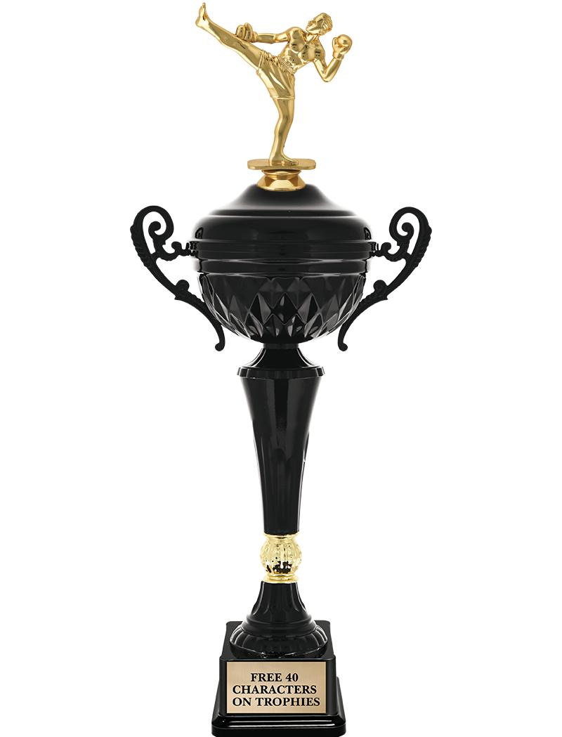 17.4" ONYX BLACK CUP TR W/FIG