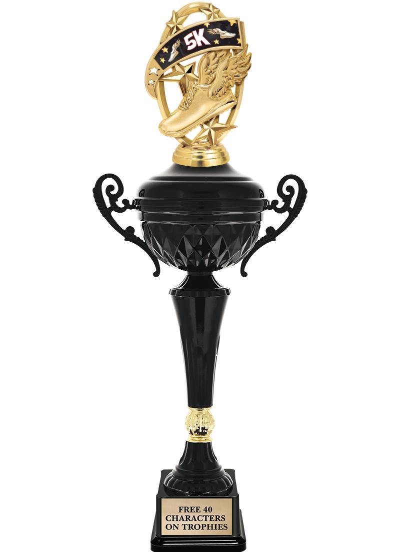 17.4" ONYX BLACK CUP TR W/FIG