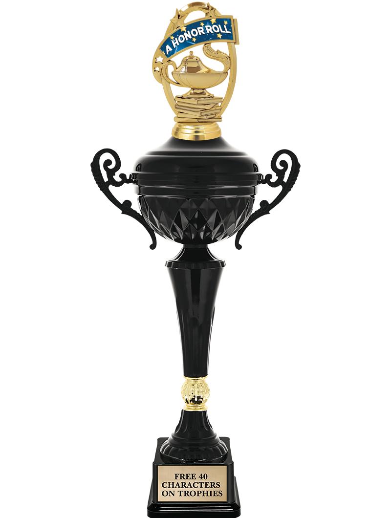 17.4" ONYX BLACK CUP TR W/FIG