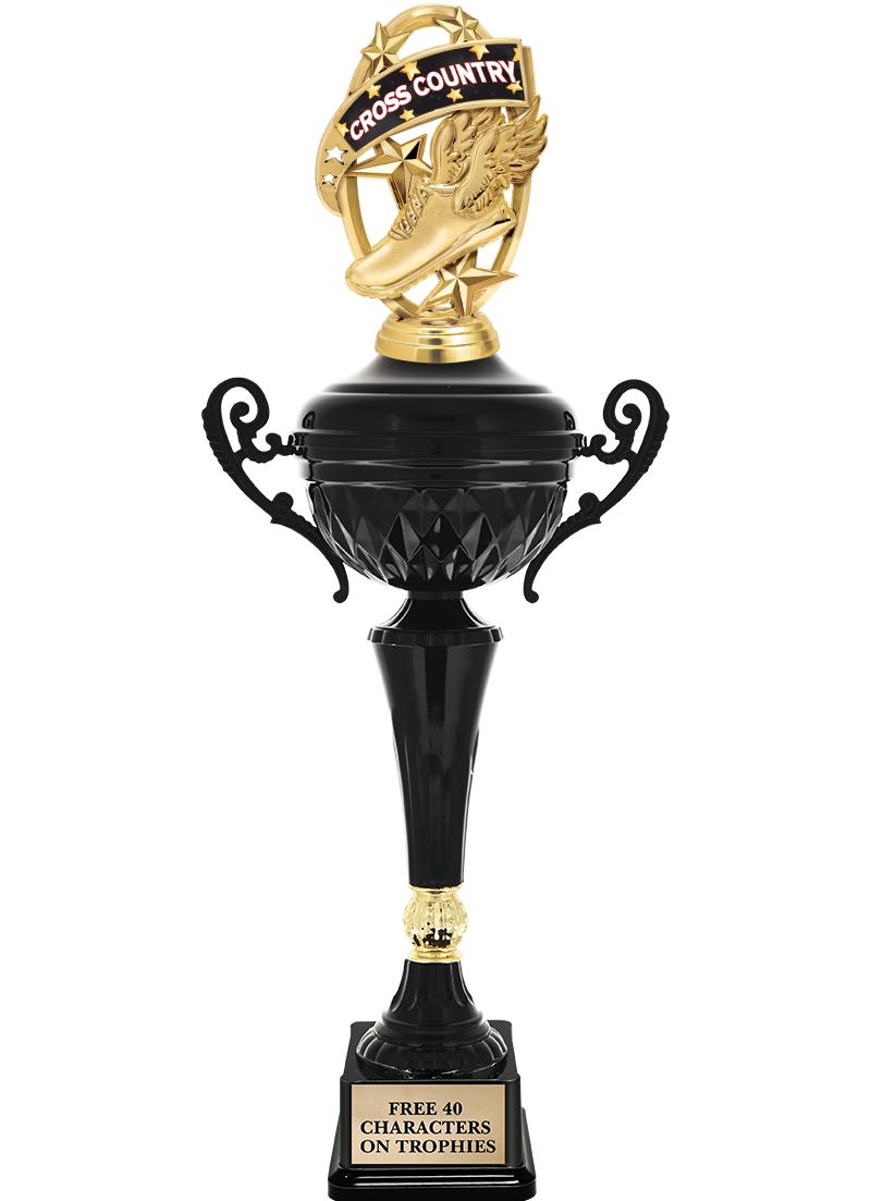 17.4" ONYX BLACK CUP TR W/FIG