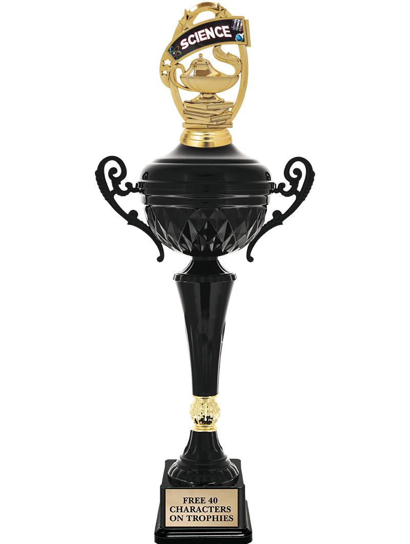 17.4" ONYX BLACK CUP TR W/FIG