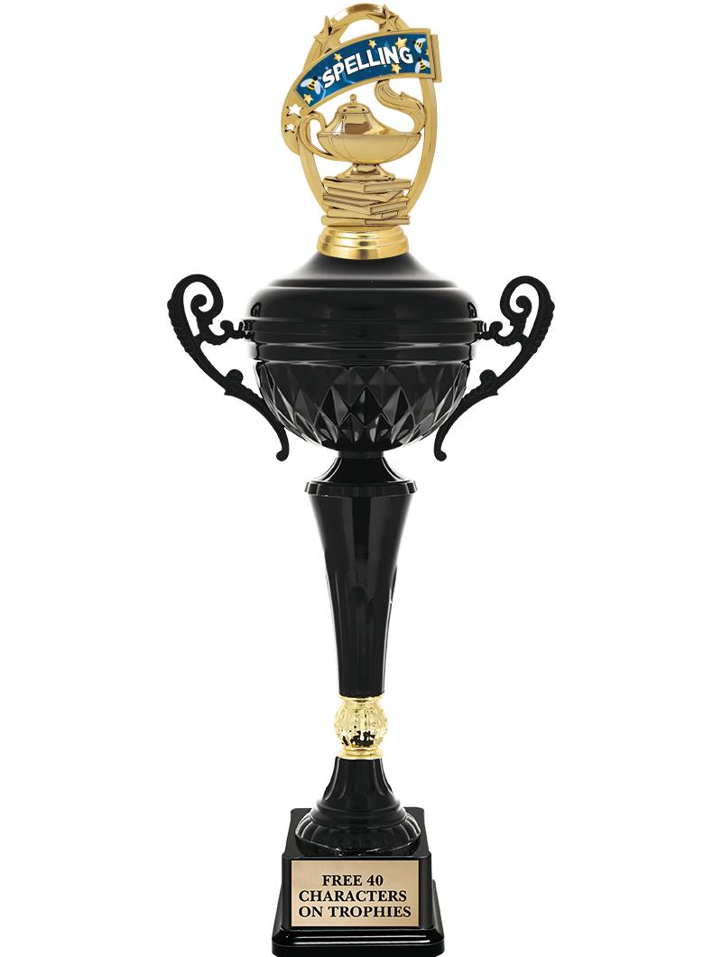 17.4" ONYX BLACK CUP TR W/FIG