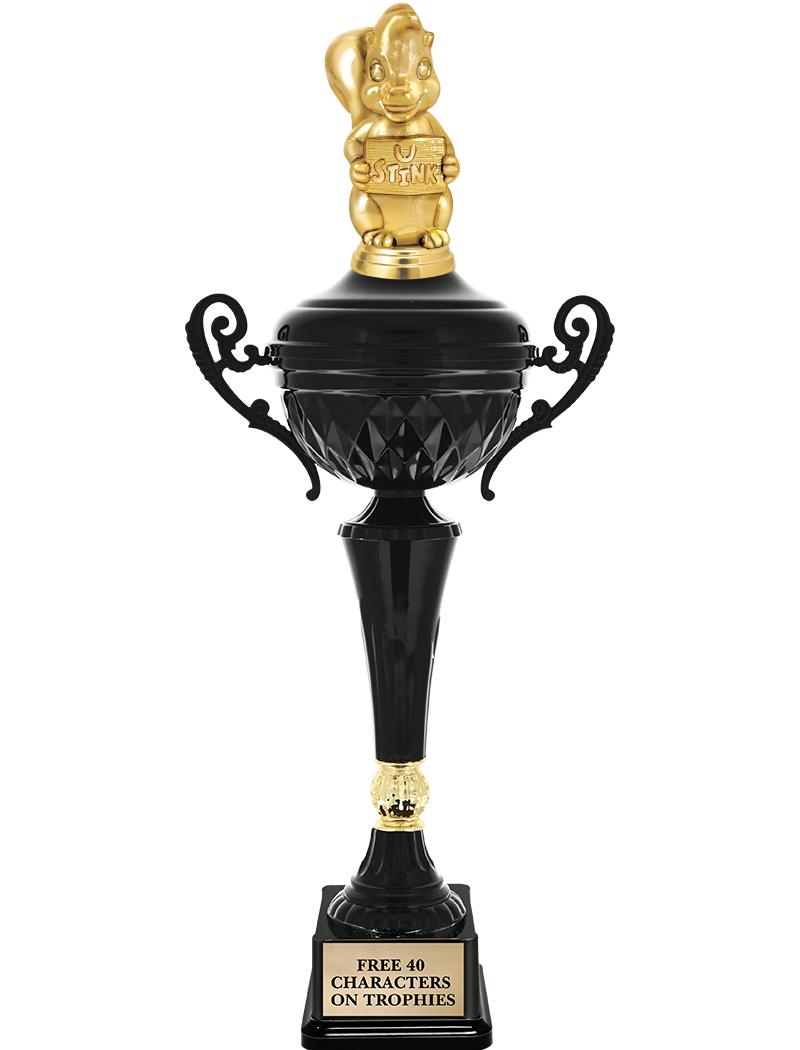 17.4" ONYX BLACK CUP TR W/FIG