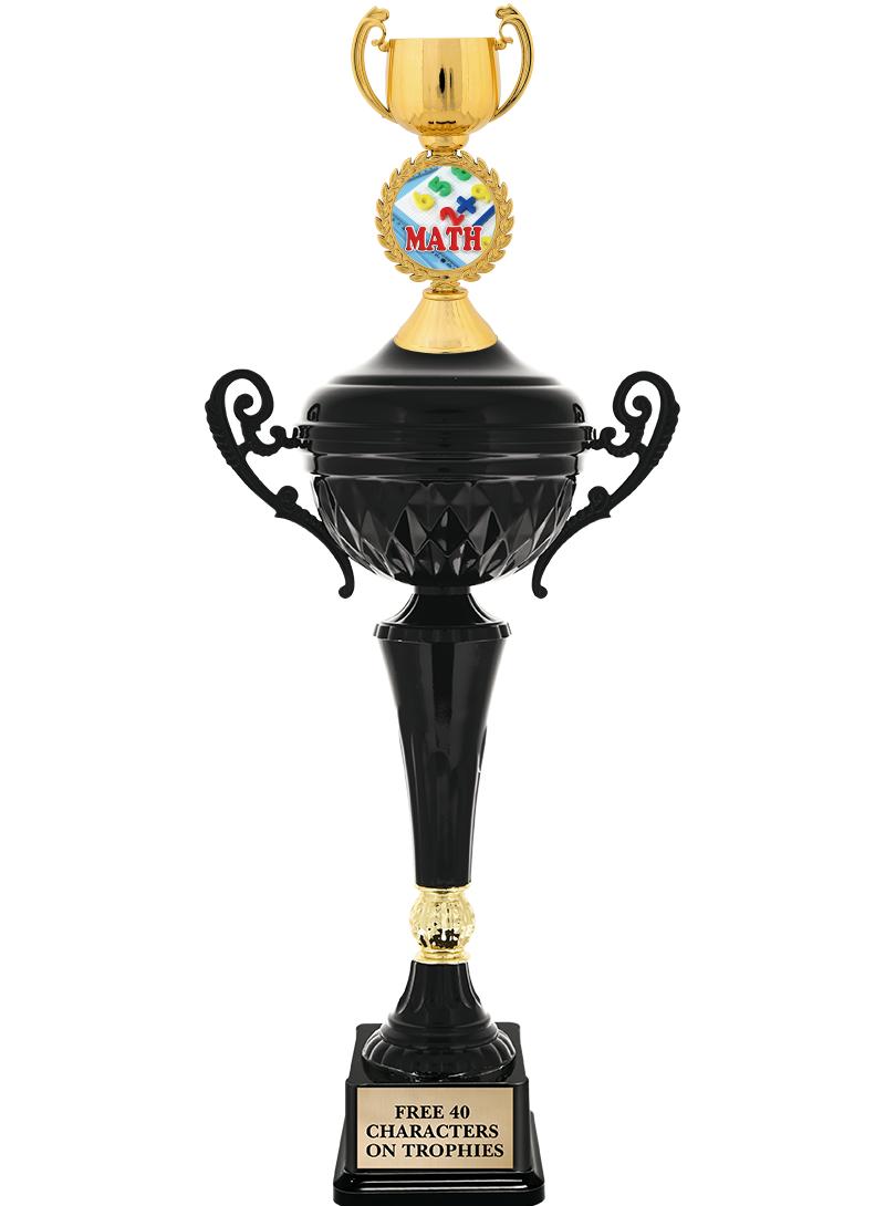 17.4" ONYX BLACK CUP TR W/FIG