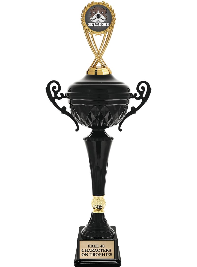 17.4" ONYX BLACK CUP TR W/FIG