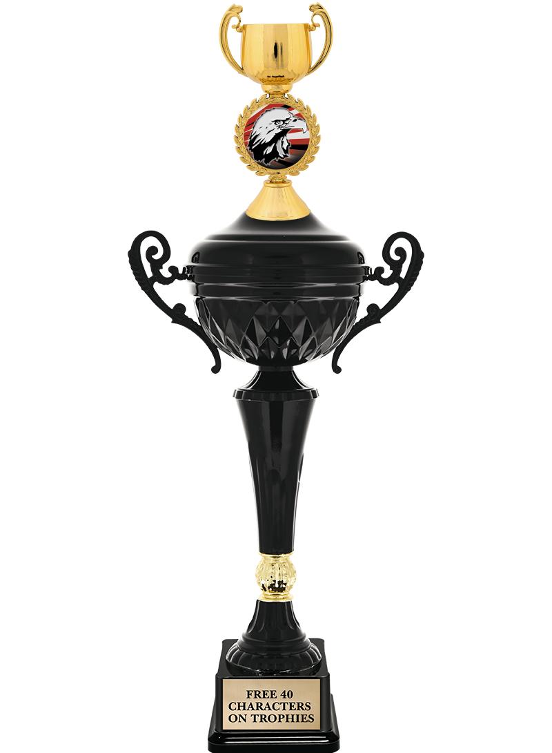 17.4" ONYX BLACK CUP TR W/FIG