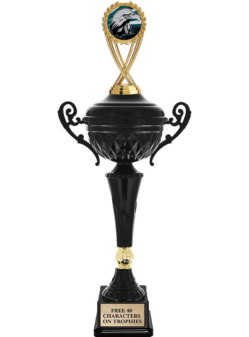 17.4" ONYX BLACK CUP TR W/FIG