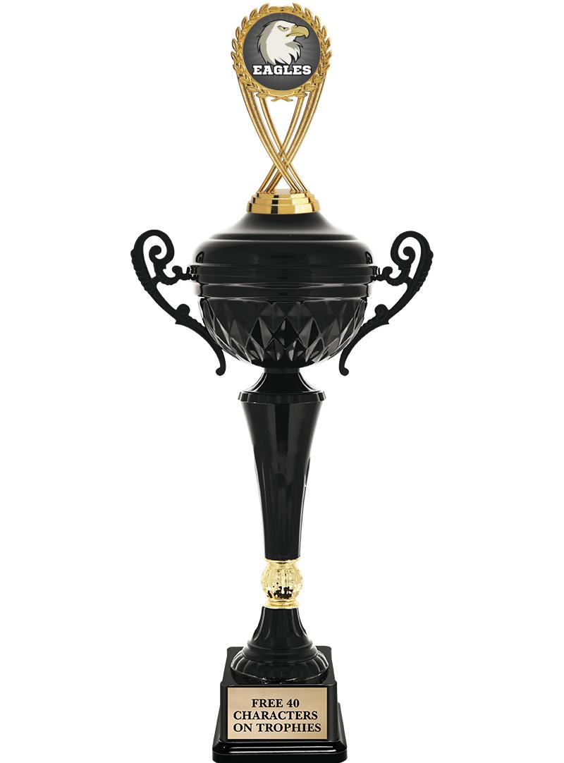 17.4" ONYX BLACK CUP TR W/FIG