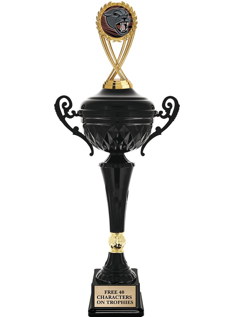 17.4" ONYX BLACK CUP TR W/FIG