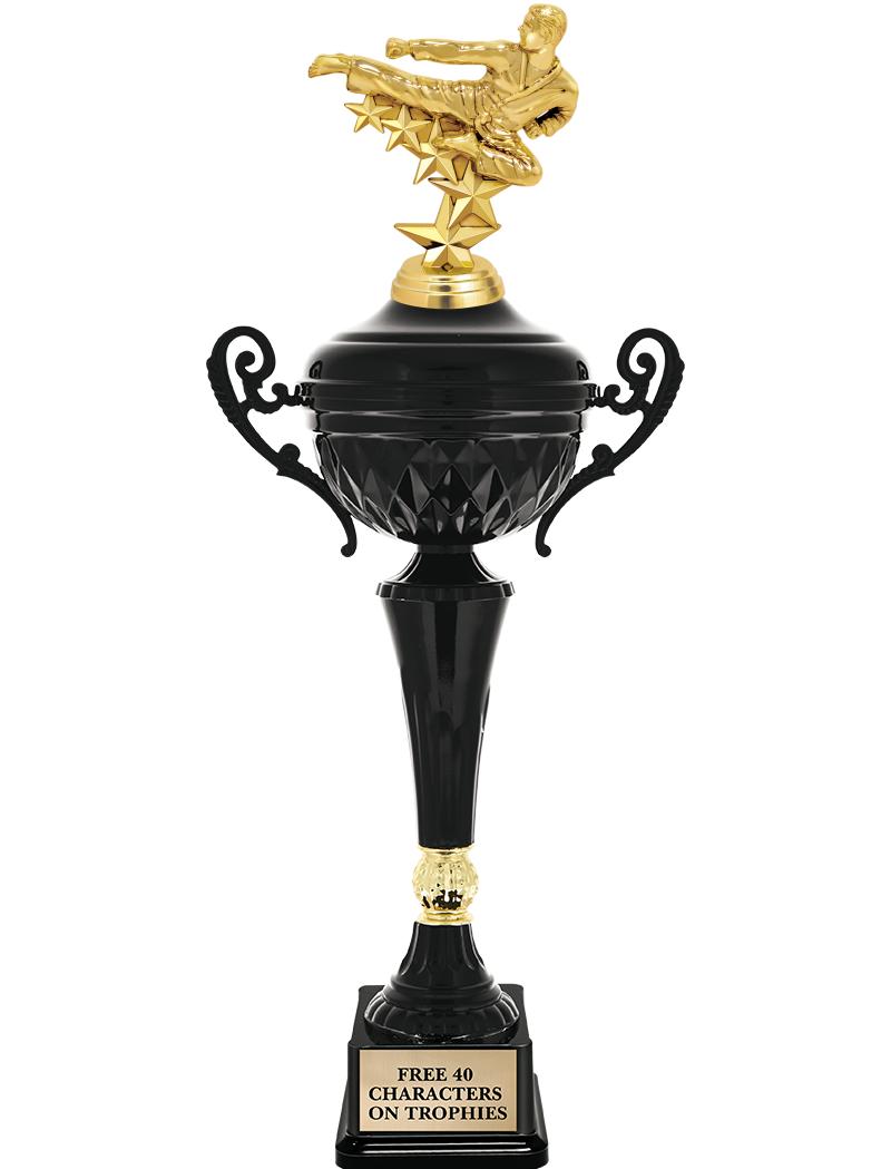 17.4" ONYX BLACK CUP TR W/FIG