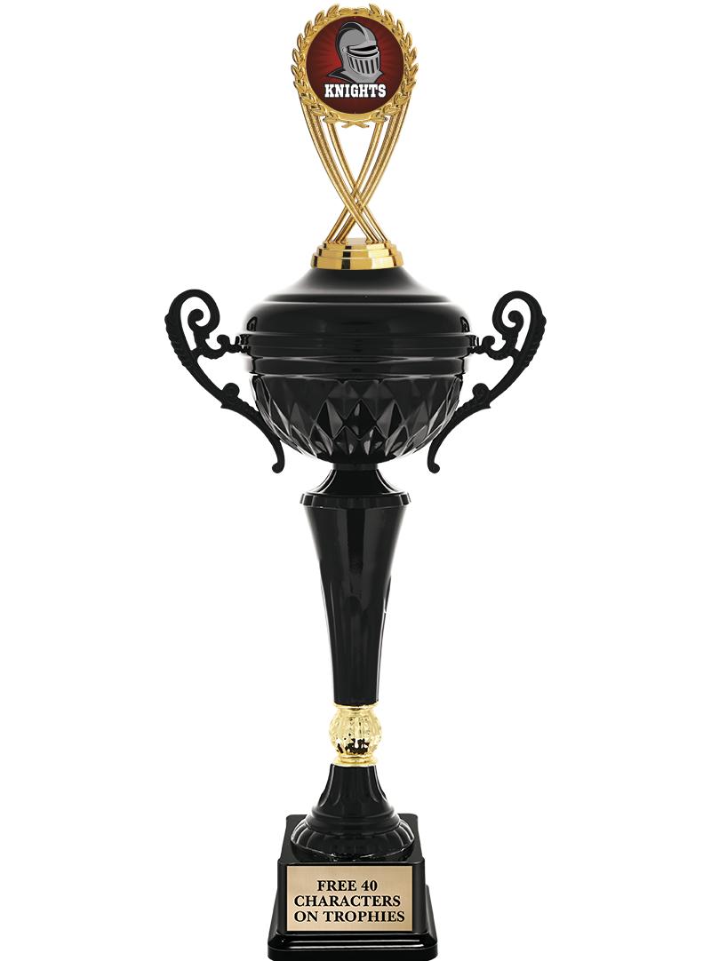 17.4" ONYX BLACK CUP TR W/FIG