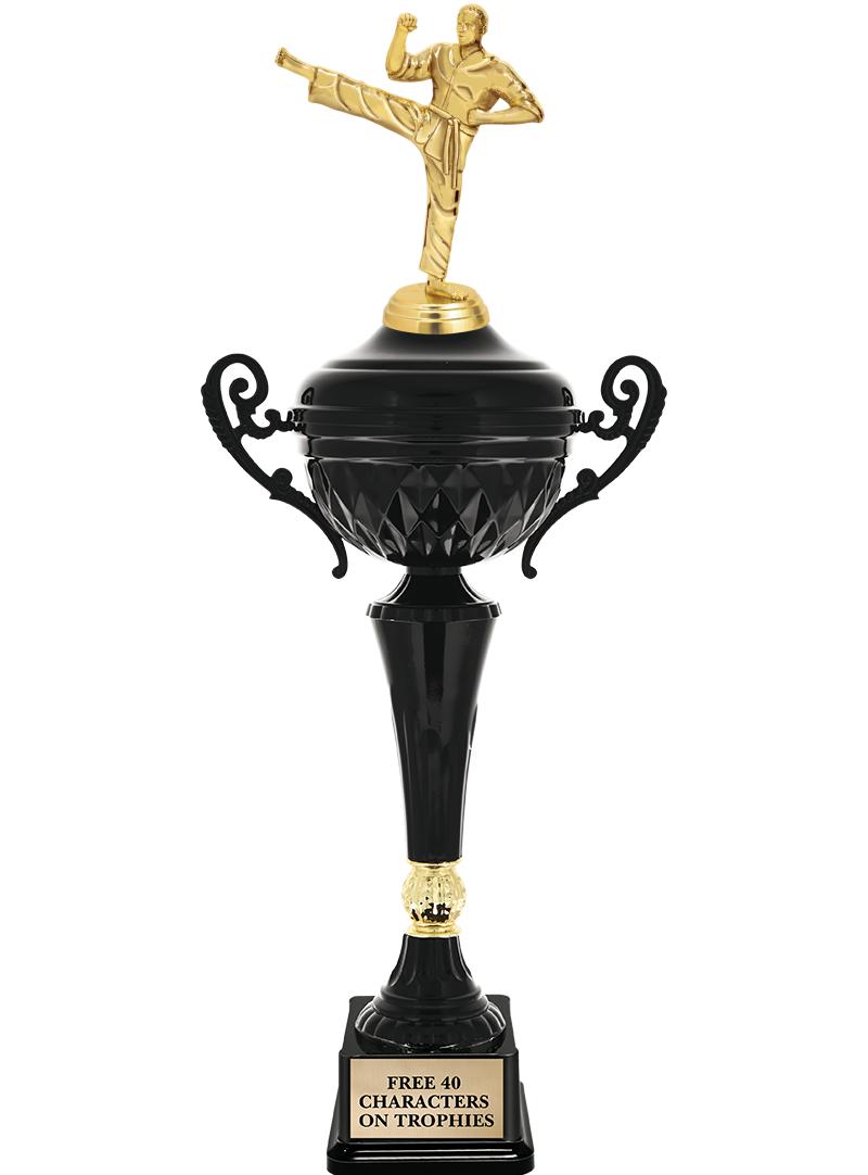 17.4" ONYX BLACK CUP TR W/FIG