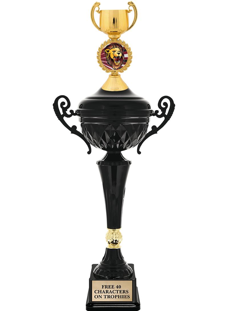 17.4" ONYX BLACK CUP TR W/FIG