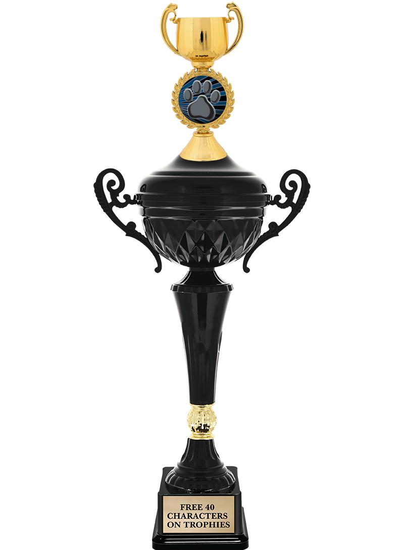 17.4" ONYX BLACK CUP TR W/FIG