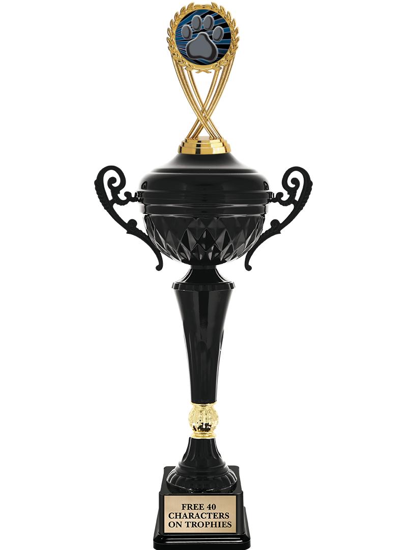 17.4" ONYX BLACK CUP TR W/FIG