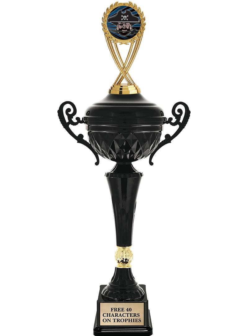 17.4" ONYX BLACK CUP TR W/FIG