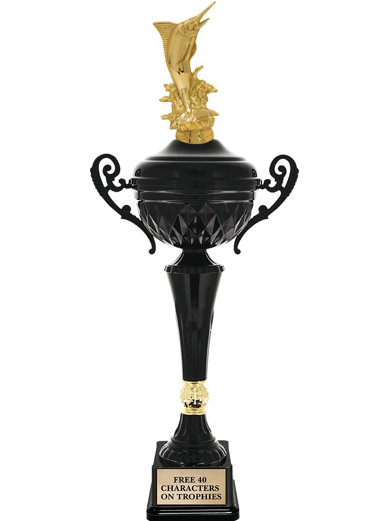 17.4" ONYX BLACK CUP TR W/FIG