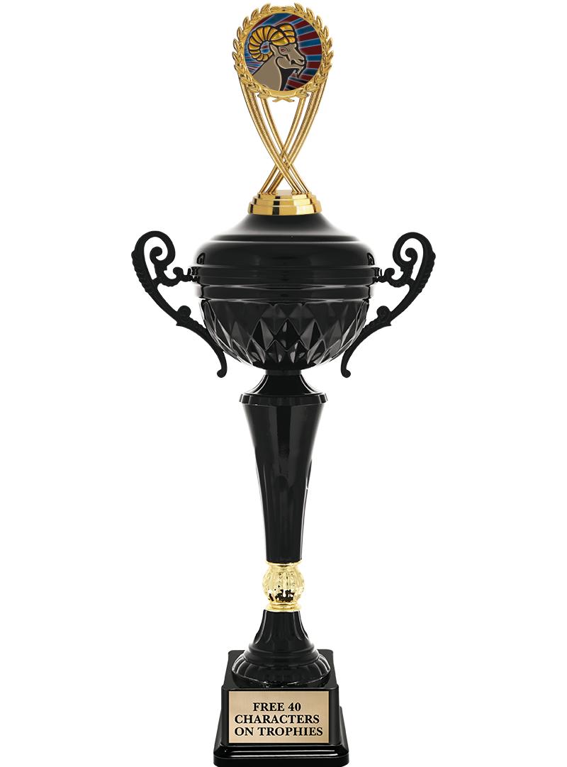 17.4" ONYX BLACK CUP TR W/FIG