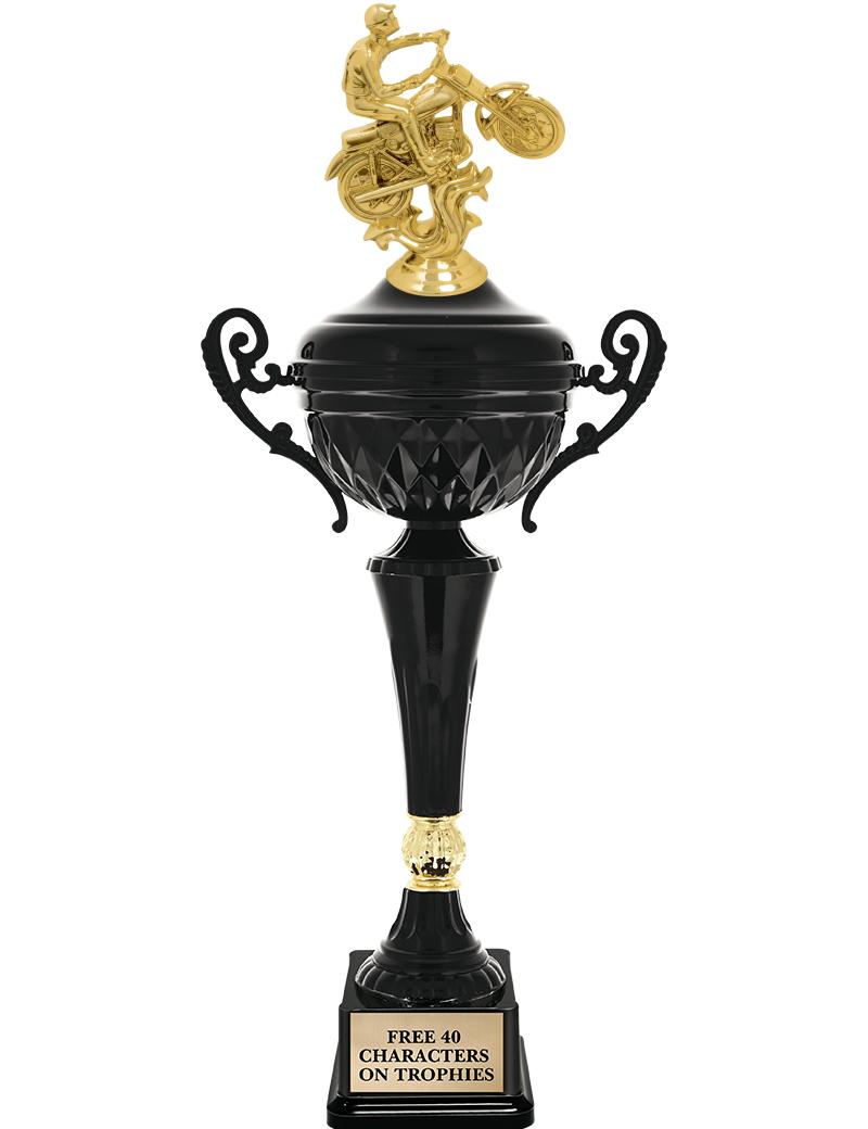 17.4" ONYX BLACK CUP TR W/FIG