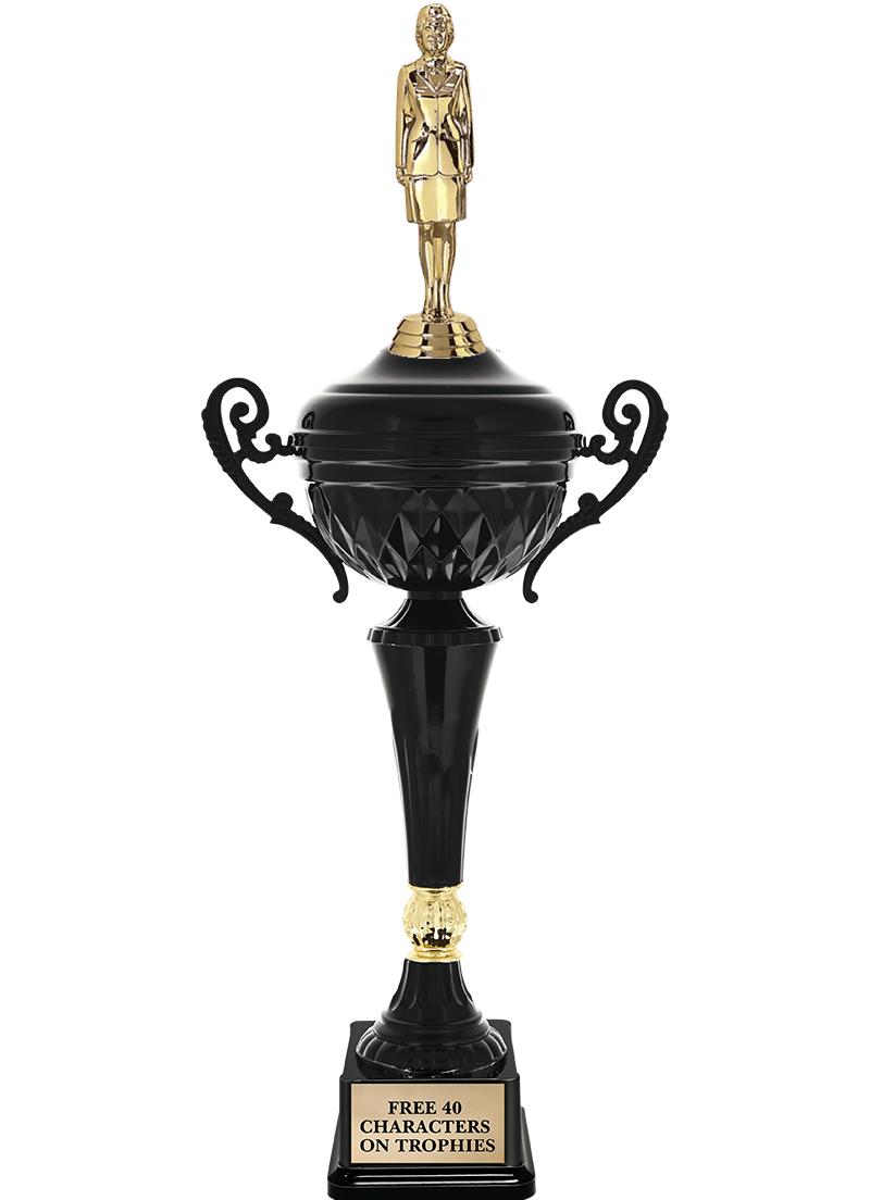 17.4" ONYX BLACK CUP TR W/FIG