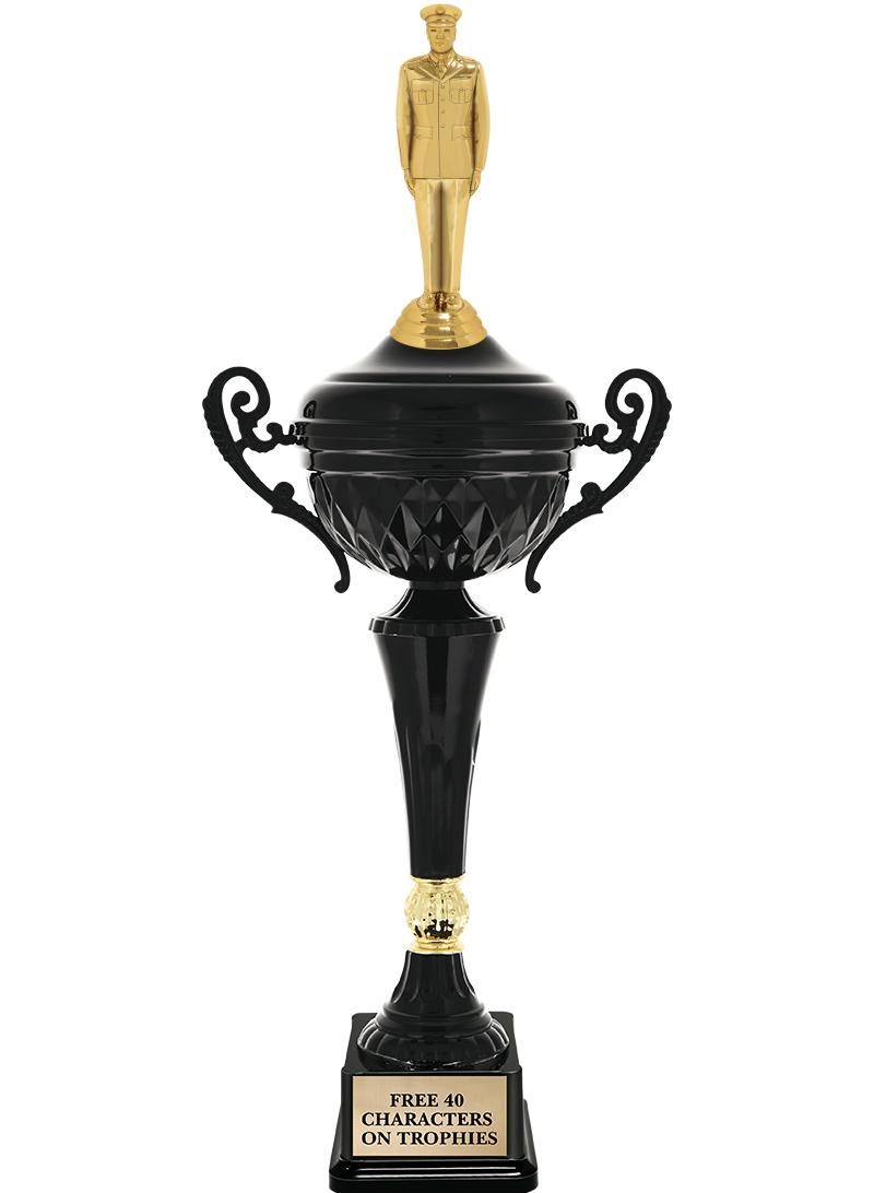 17.4" ONYX BLACK CUP TR W/FIG