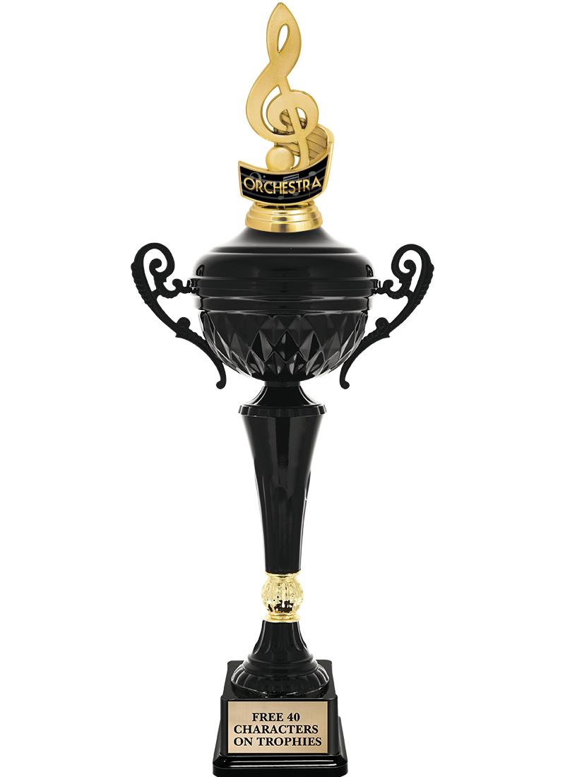 17.4" ONYX BLACK CUP TR W/FIG