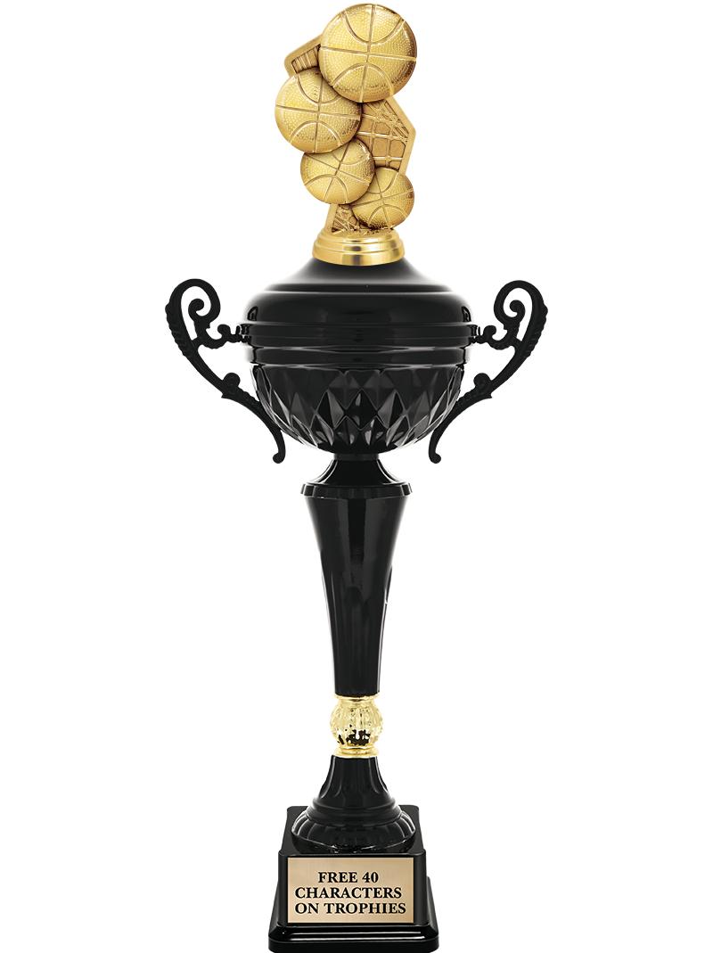 17.4" ONYX BLACK CUP TR W/FIG