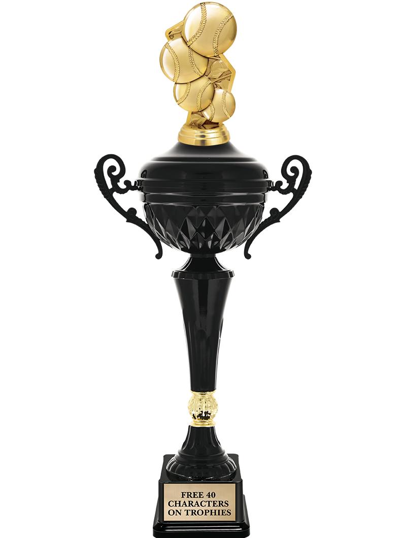 17.4" ONYX BLACK CUP TR W/FIG